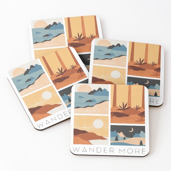 Item preview, Wander More Explore More designed and sold by AriesRising-.