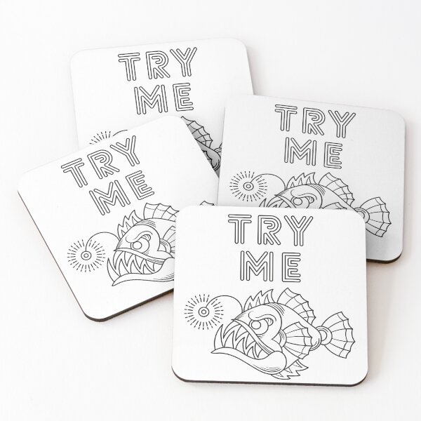 Item preview, Try me gift t shirt design designed and sold by Strange-desigN.