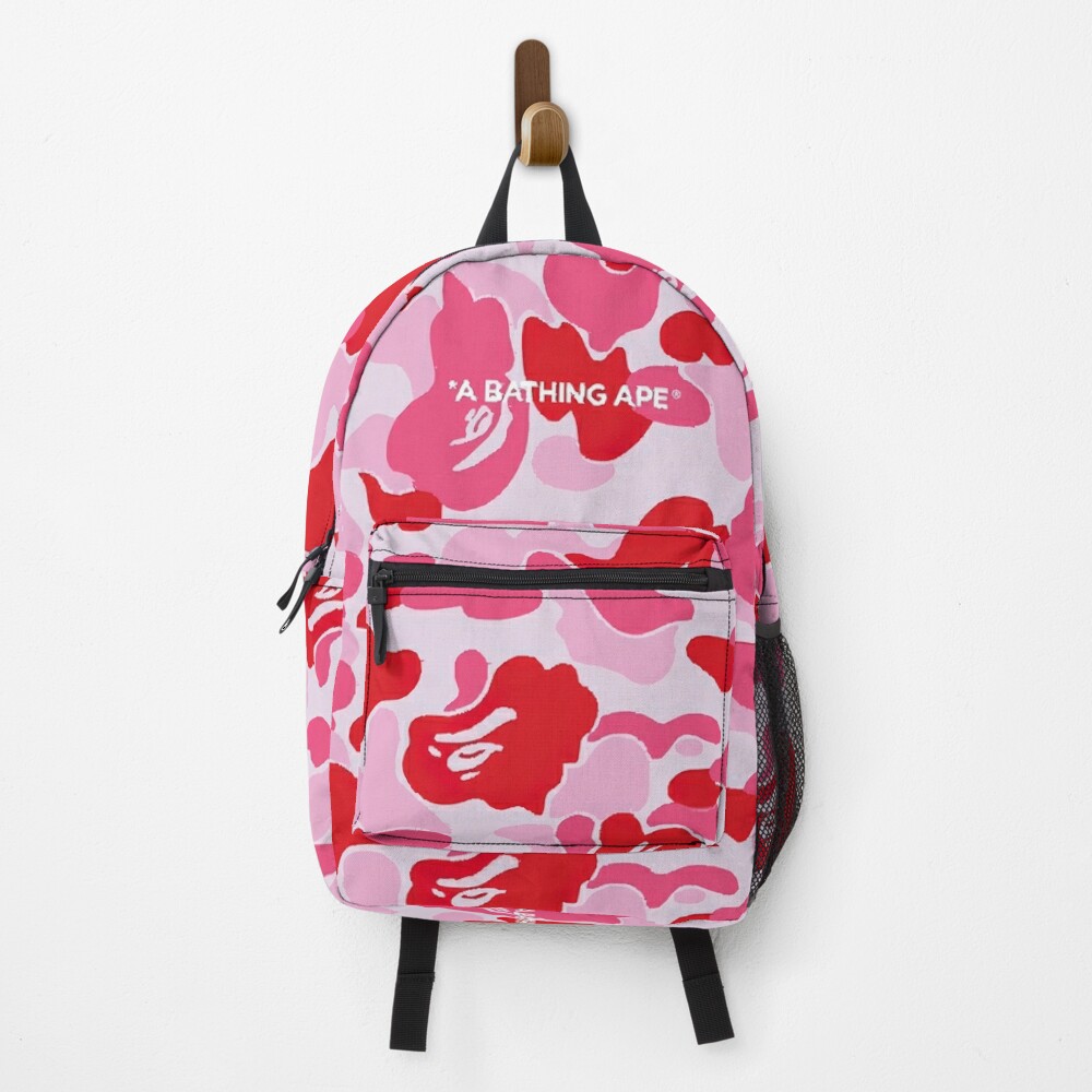 pink camo バックパック a bathing ape BAPE backpack リュック エイプ