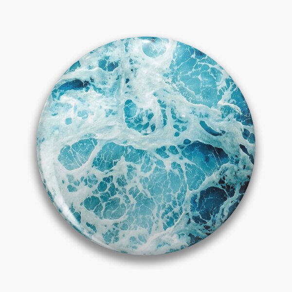 Item preview, Blue Ocean Waves Graphic designed and sold by TrendyTeeWorld.