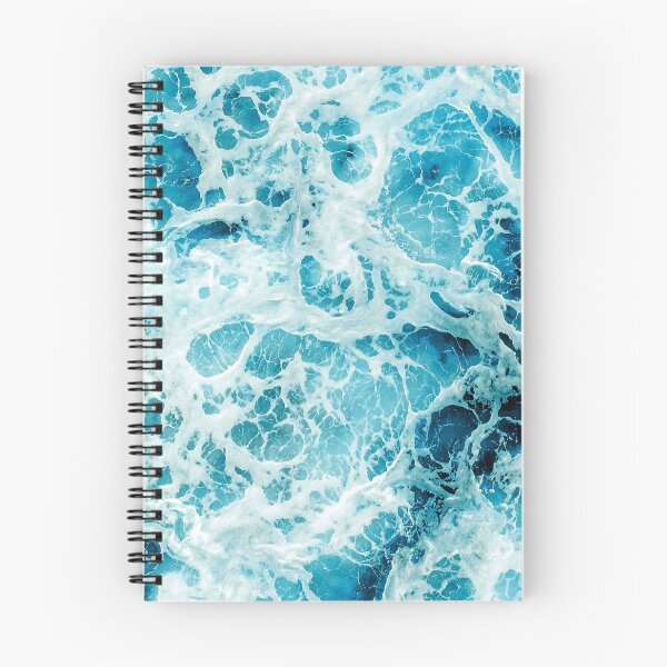 Item preview, Blue Ocean Waves Graphic designed and sold by TrendyTeeWorld.