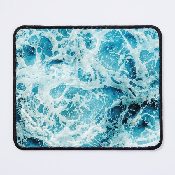 Item preview, Blue Ocean Waves Graphic designed and sold by TrendyTeeWorld.