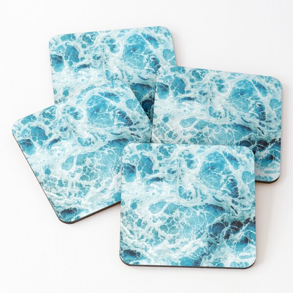 Item preview, Blue Ocean Waves Graphic designed and sold by TrendyTeeWorld.
