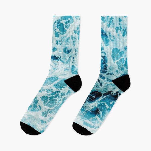 Item preview, Blue Ocean Waves Graphic designed and sold by TrendyTeeWorld.