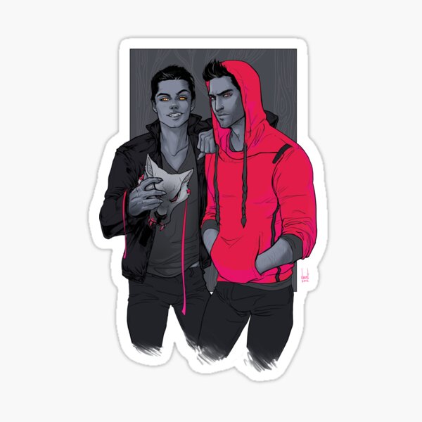Teen Wolf - Little Red Has Pointy Teeth Sticker
