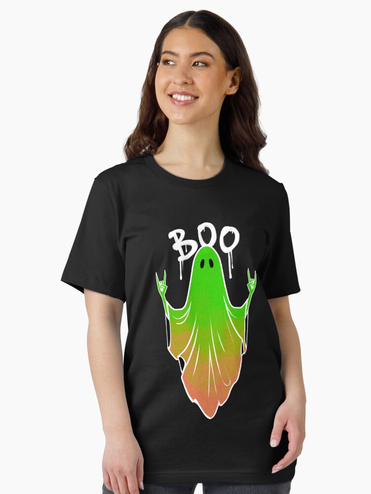 Thumbnail 2 of 7, Essential T-Shirt, "Boo" (White Type) designed and sold by thatartchick.