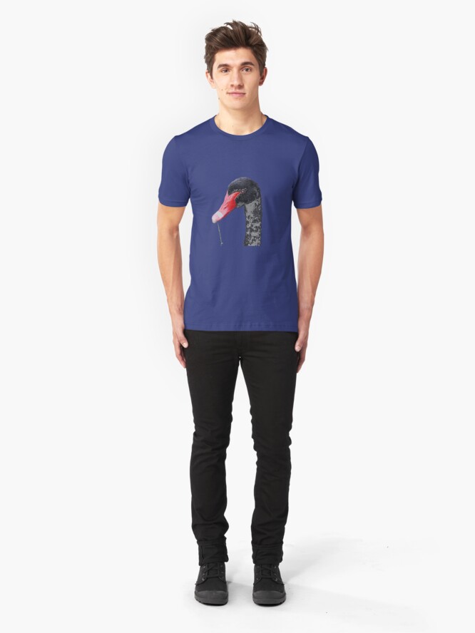 Alternate view of Black Swan Slim Fit T-Shirt