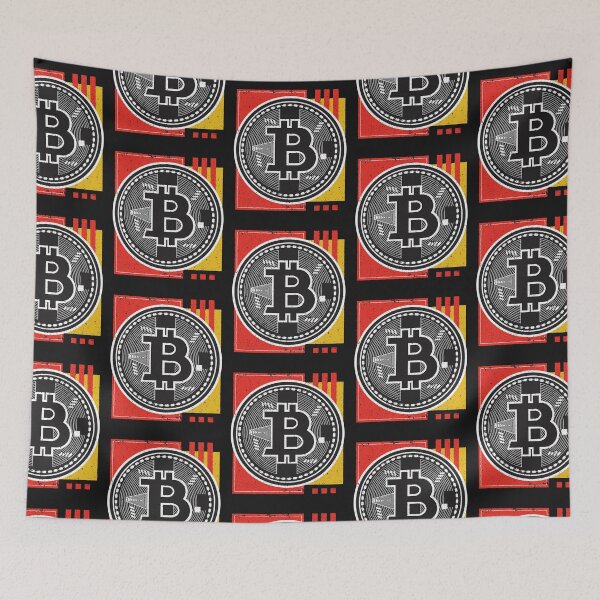 Item preview, Retro Bitcoin designed and sold by FernLeaf.