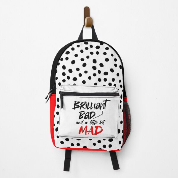 Item preview, Brilliant, Bad and a Little Bit Mad  Backpack  designed and sold by ribbitcookie.