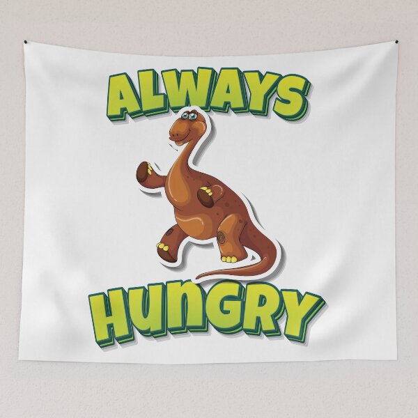 Item preview, Always Hungry Mamenchisaurus Dinosaur  designed and sold by FiveNiches.