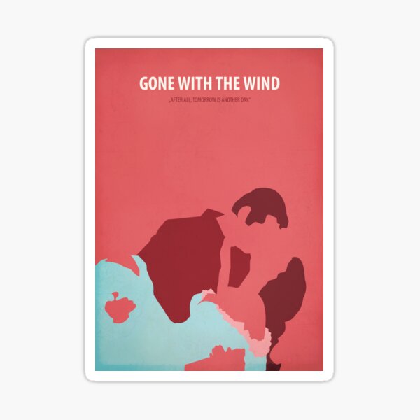 Gone with the Wind Sticker