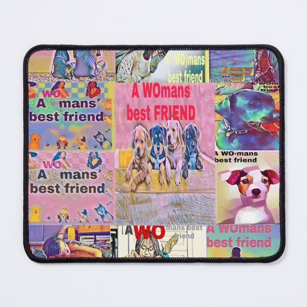 Item preview, El mejor amigo de una mujer, el amor entre la niña y su perro. designed and sold by cooloriginal.