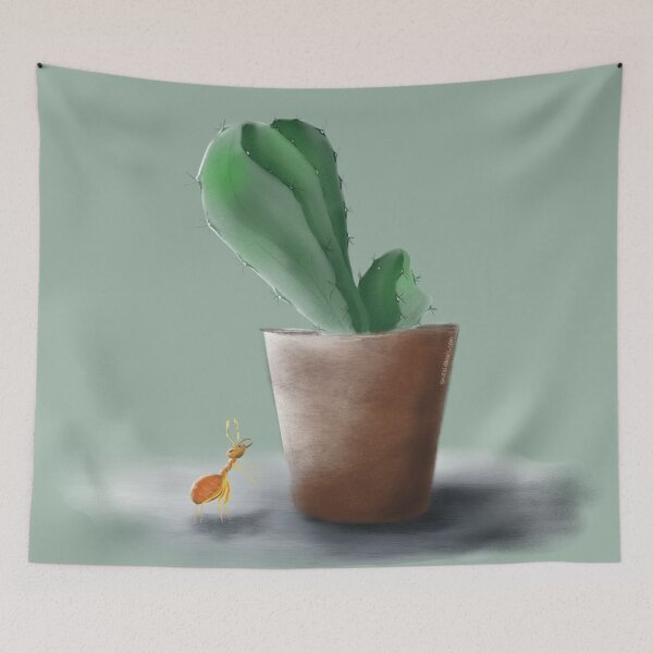 Item preview, Ant and Cactus  designed and sold by Shirlei  Barnes.