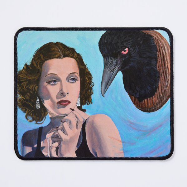 Item preview, Taxidermy crow raven Hedy Lamarr surreal designed and sold by Jane Ianniello.