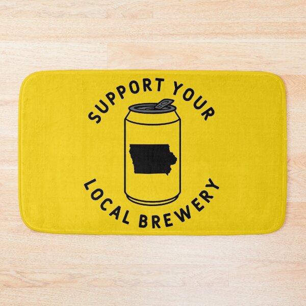 Item preview, Support Your Local Brewery Iowa designed and sold by fearcity.