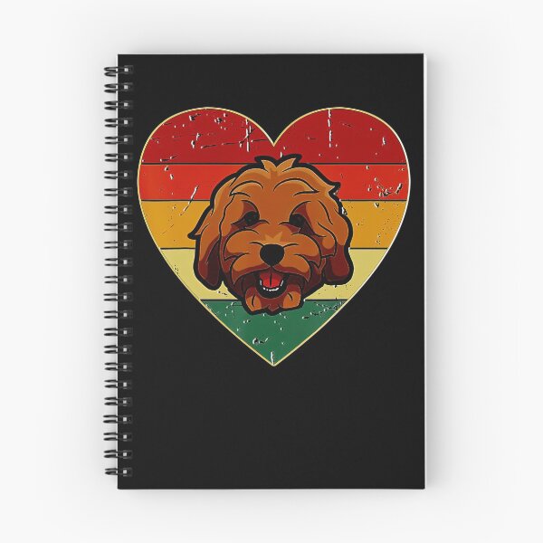 Item preview, Vintage Heart Golden Doodle Men Women Retro Doodle Dog designed and sold by BegayStore.