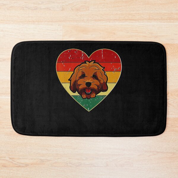 Item preview, Vintage Heart Golden Doodle Men Women Retro Doodle Dog designed and sold by BegayStore.