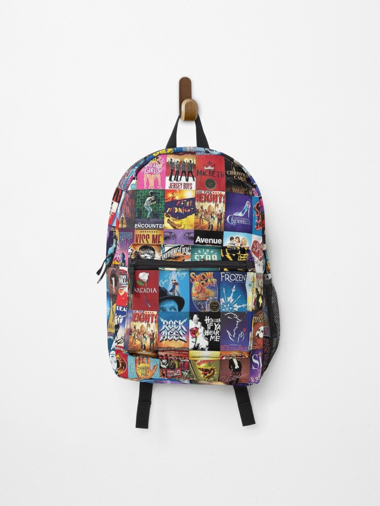 "Broadway Theater Backpack " Backpack for Sale by ribbitcookie Redbubble