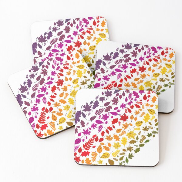 Item preview, Fall Leaves Rainbow designed and sold by pearstreet.