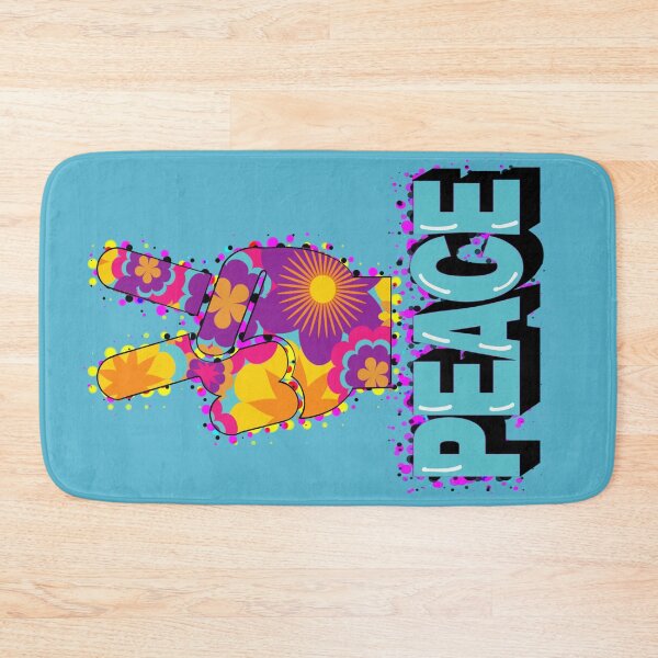 Item preview, Peace Sign Two Finger Hippie Flower Power designed and sold by DandelionSeeds.