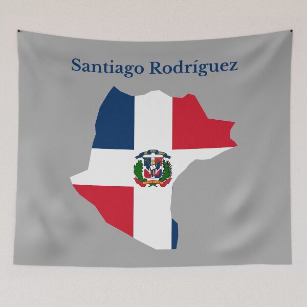 Item preview, Santiago Rodriguez Province Map Design, Dominican Republic. designed and sold by marosharaf.