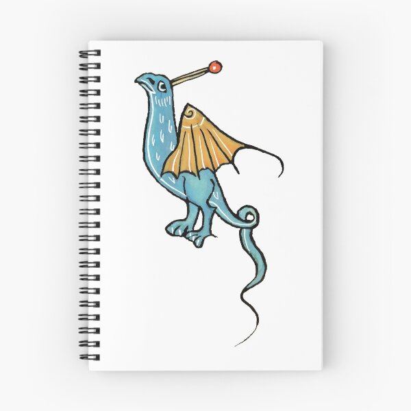 Item preview, Medieval Monster: Adorable bird-dragon designed and sold by ebrawne.