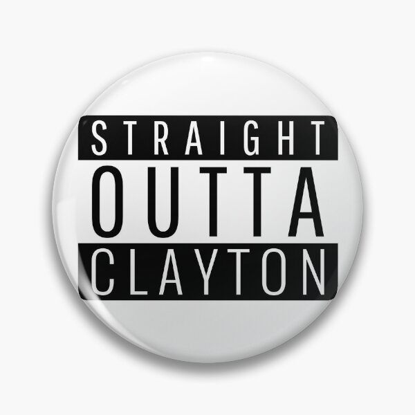 Item preview, Straight Outta Clayton North Carolina  designed and sold by Teelogic.
