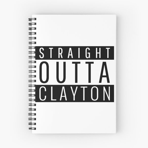 Item preview, Straight Outta Clayton North Carolina  designed and sold by Teelogic.
