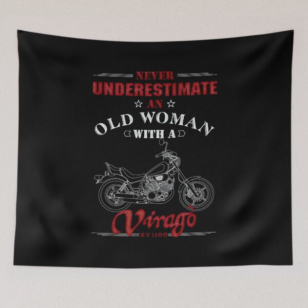 Item preview, Underestimate Virago XV 1100 Woman designed and sold by KlaraBubble.