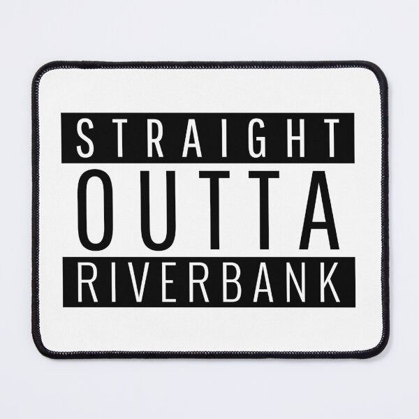 Item preview, Straight Outta Riverbank California  designed and sold by Teelogic.