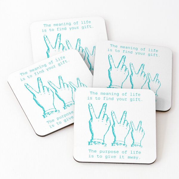 Item preview, The meaning of life is to find your gift The purpose of life is to give it away designed and sold by Boleirov.