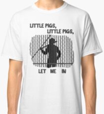 The Walking Dead Little Pigs Negan Classic T-Shirt