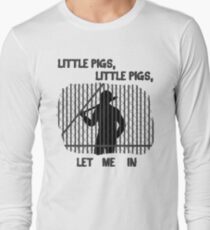 The Walking Dead Little Pigs Negan Long Sleeve T-Shirt