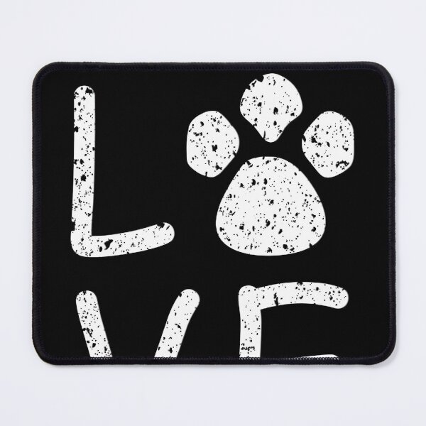 Item preview, Vintage Love Dog Paw Print Design Dog And Cat Paw designed and sold by BegayStore.