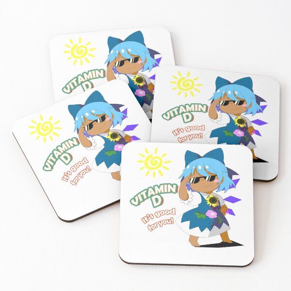 Item preview, Cirno sunbathing designed and sold by SmallsLaura.