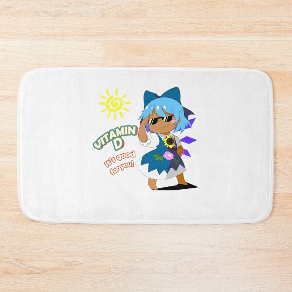 Item preview, Cirno sunbathing designed and sold by SmallsLaura.