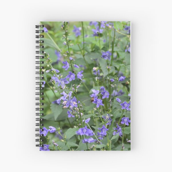 Tall Bellflower Spiral Notebook