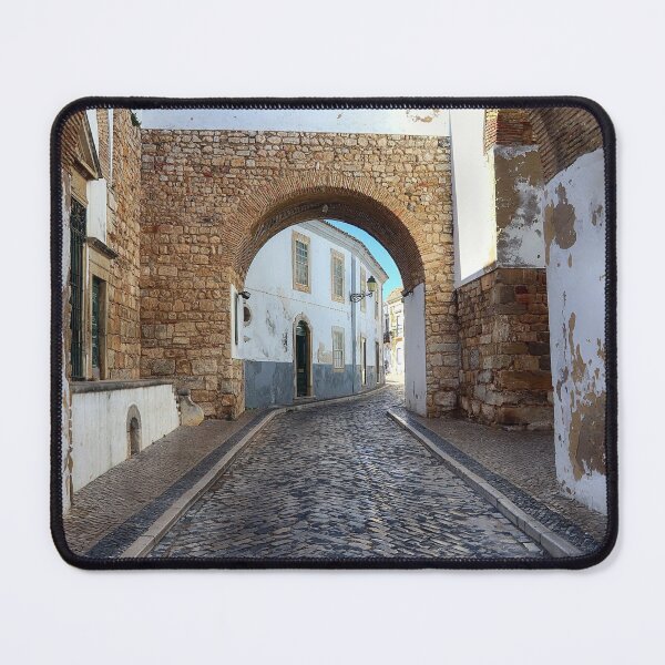Item preview, The Cobbled Street In Faro Portugal designed and sold by Teresa Zieba.