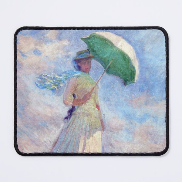 Item preview, Claude Monet - Woman with a Parasol facing right designed and sold by PaintingArtwork.