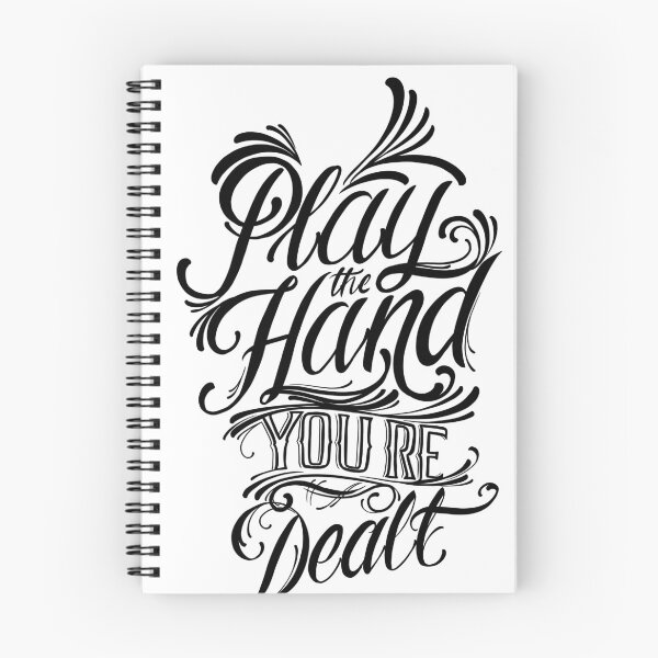 Artikelvorschau, Spielen Sie die Hand, die Ihnen ausgeteilt wird entworfen und verkauft von dtmtattoo.