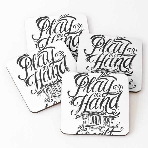 Item preview, Play the hand you’re dealt designed and sold by dtmtattoo.