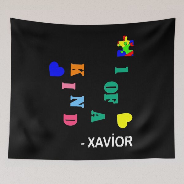 Item preview, Xavior: 1 Of A Kind (Autism Awareness) Black Shirt Edition designed and sold by Jessie Slamwhorella.
