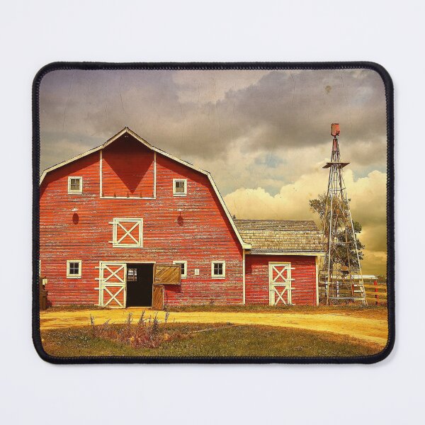 Item preview, Red Heritage Barn designed and sold by Teresa Zieba.