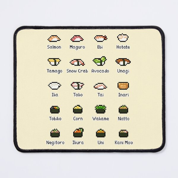 Item preview, Pixel Sushi designed and sold by Konori a.k.a Nori.