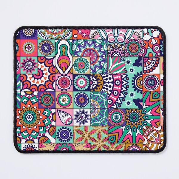 Item preview, mandala patchwork pattern designed and sold by haroulita.