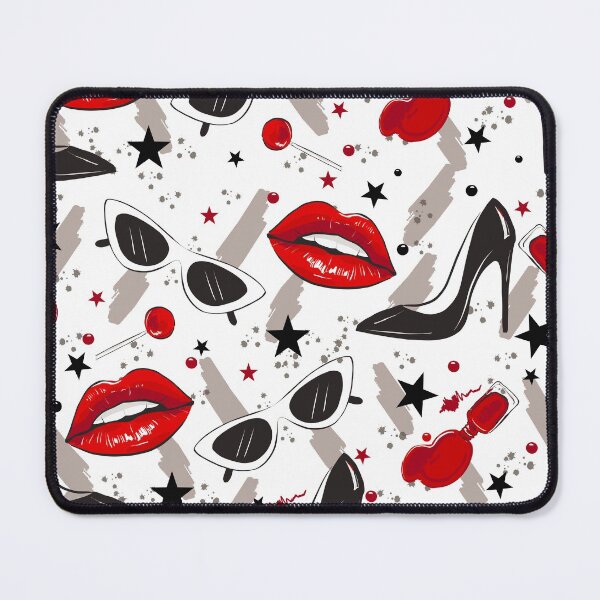 Item preview, red lipstick and high heels designed and sold by haroulita.