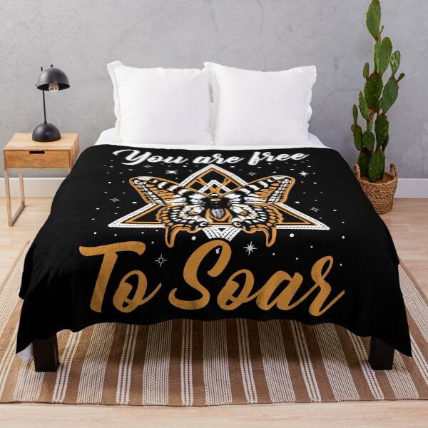 Item preview, You Are Free To Soar - Inspirational Butterfly designed and sold by SewnMemories.