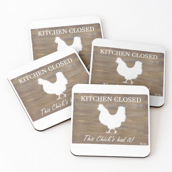 Item preview, Kitchen Closed designed and sold by ReneeDixonArt.
