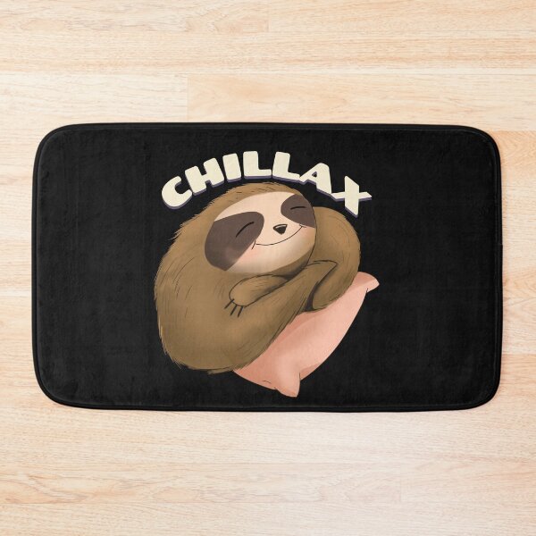 Item preview, Chillax sloth tee design designed and sold by lach3.