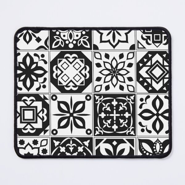 Item preview, black white tiles designed and sold by haroulita.